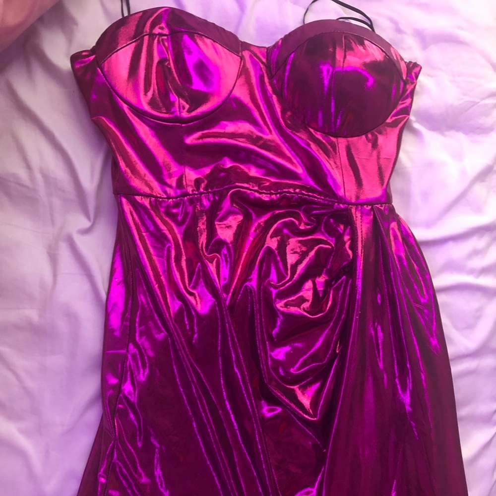 Shiny Pink Dress